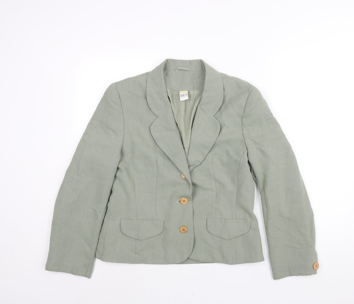 Womens UK Size 14 Etam Green Jacket
