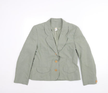 Womens UK Size 14 Etam Green Jacket