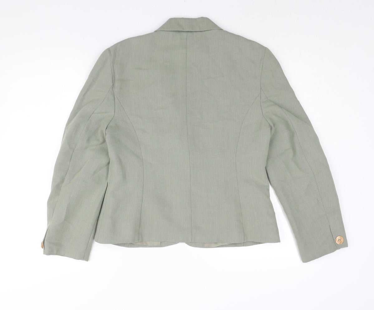 Womens UK Size 14 Etam Green Jacket