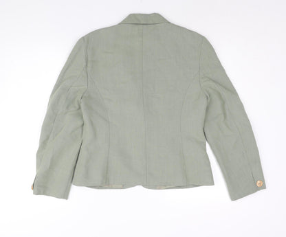 Womens UK Size 14 Etam Green Jacket