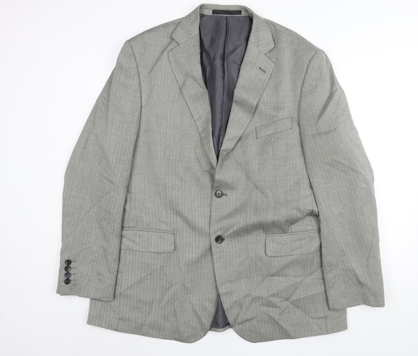 Mens UK Size 44 Marks and Spencer Regular Grey Suit Jacket
