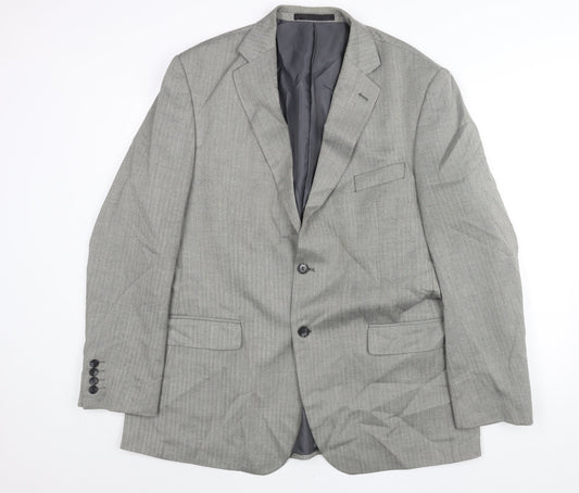 Mens UK Size 44 Marks and Spencer Regular Grey Suit Jacket