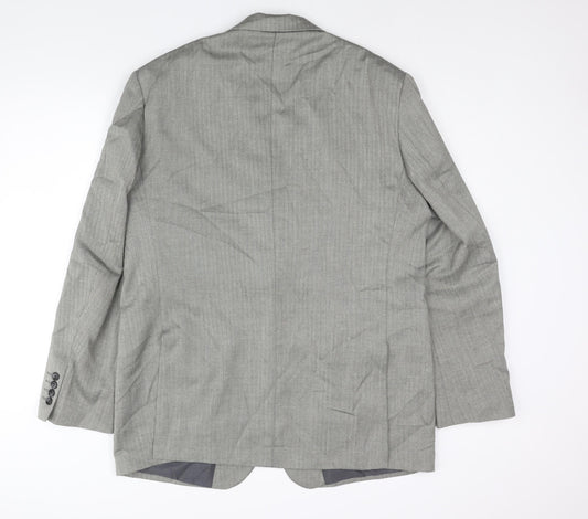 Mens UK Size 44 Marks and Spencer Regular Grey Suit Jacket