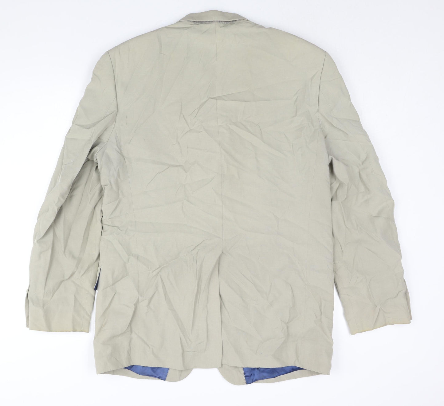 Mens UK Size 42 NEXT Regular Beige Suit Jacket