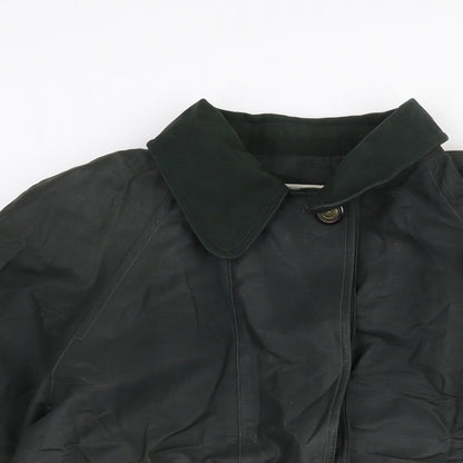 Grace Campbell Womens Green Jacket Size 10 Button - Wax