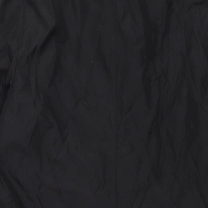 Principles Womens Black Trench Coat Coat Size 12 Button