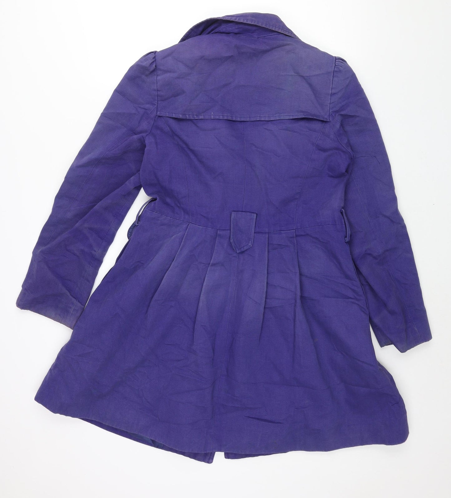 Womens UK Size L Oasis Purple Overcoat