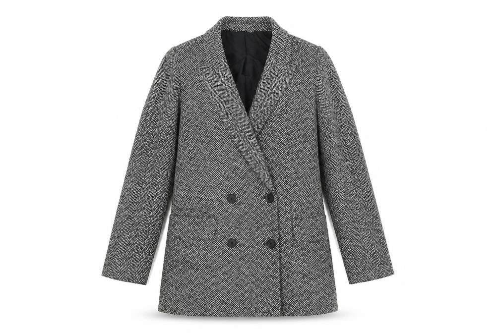 Womens UK Size 8 H&M Regular Black Blazer