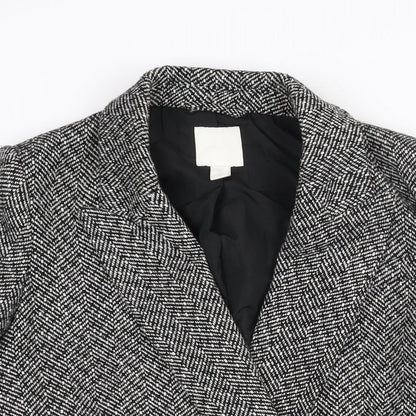Womens UK Size 8 H&M Regular Black Blazer