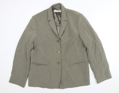 Womens UK Size 16 Planet Regular Grey Suit Jacket