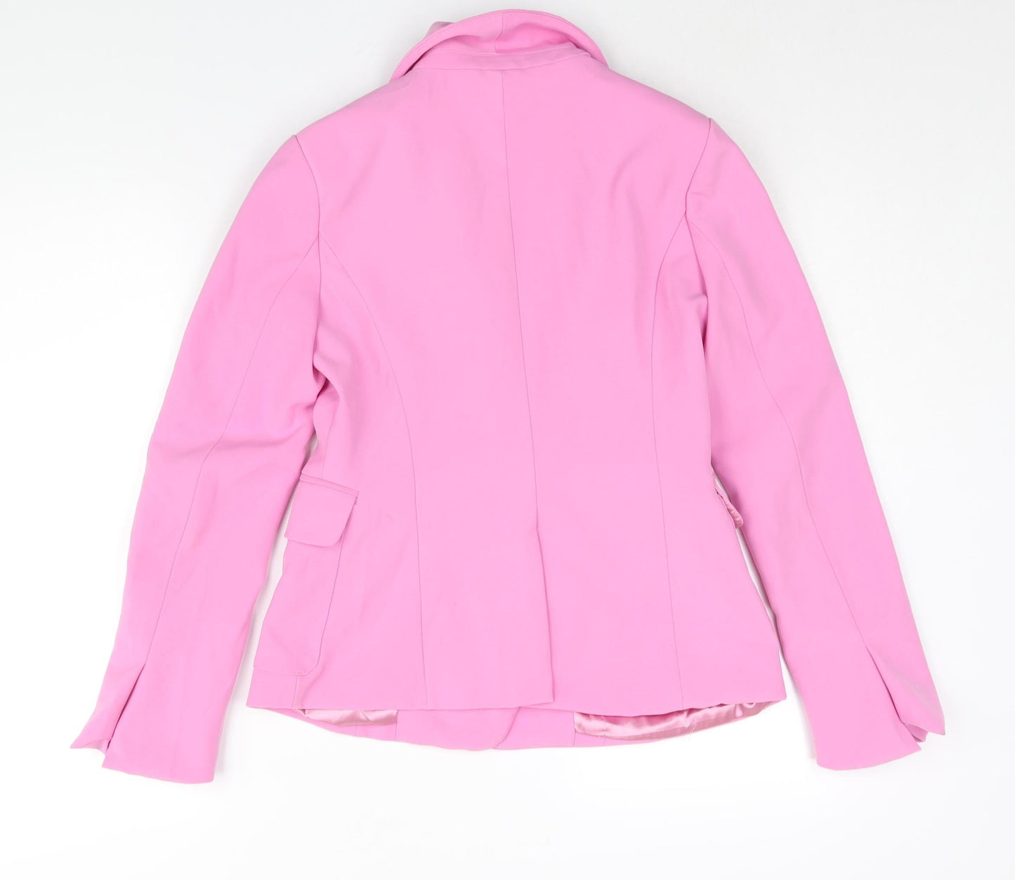 Amylynn Womens Pink Jacket Blazer Size S Button - Vented Cuffs