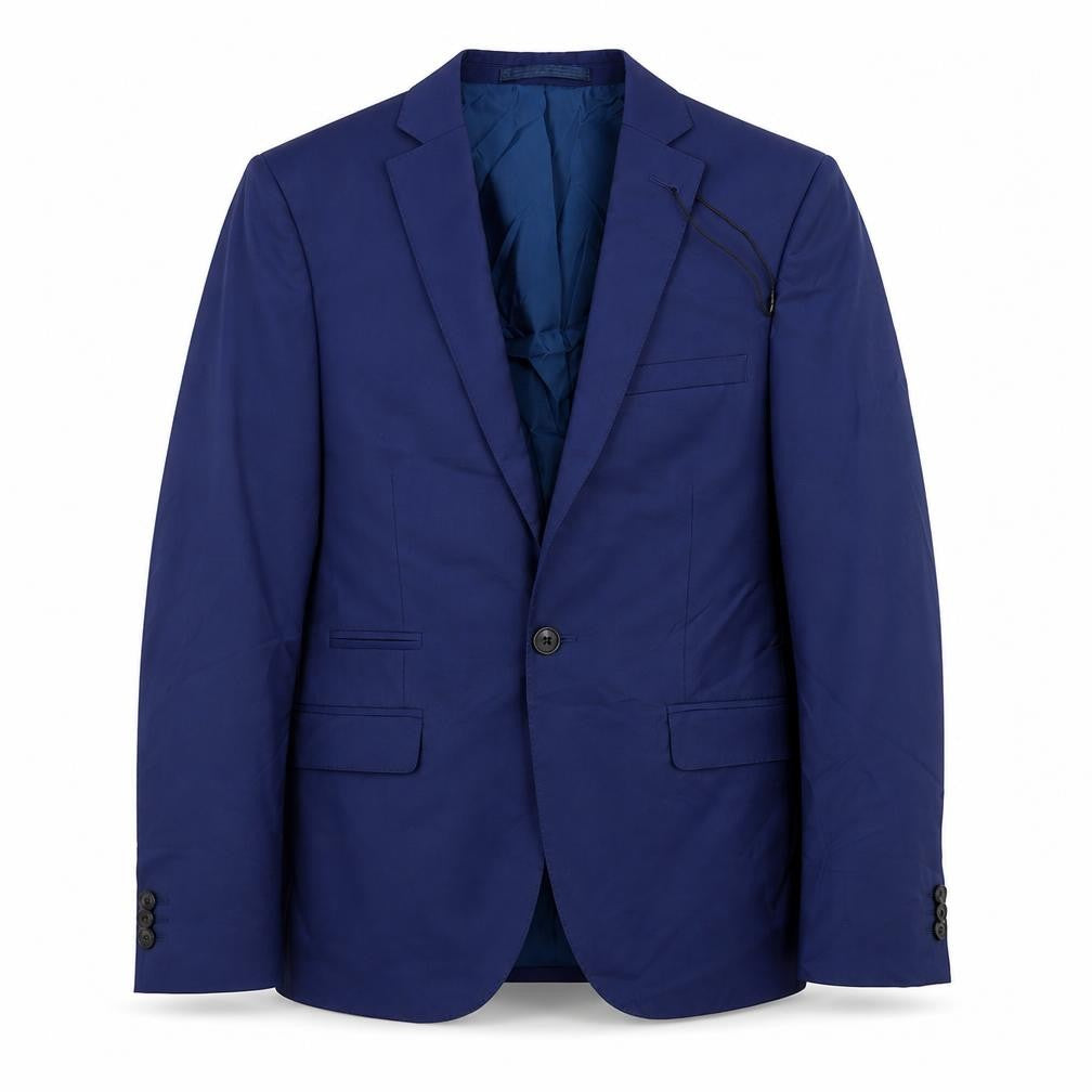 Mens UK Size 38 Marks and Spencer Regular Blue Suit Jacket