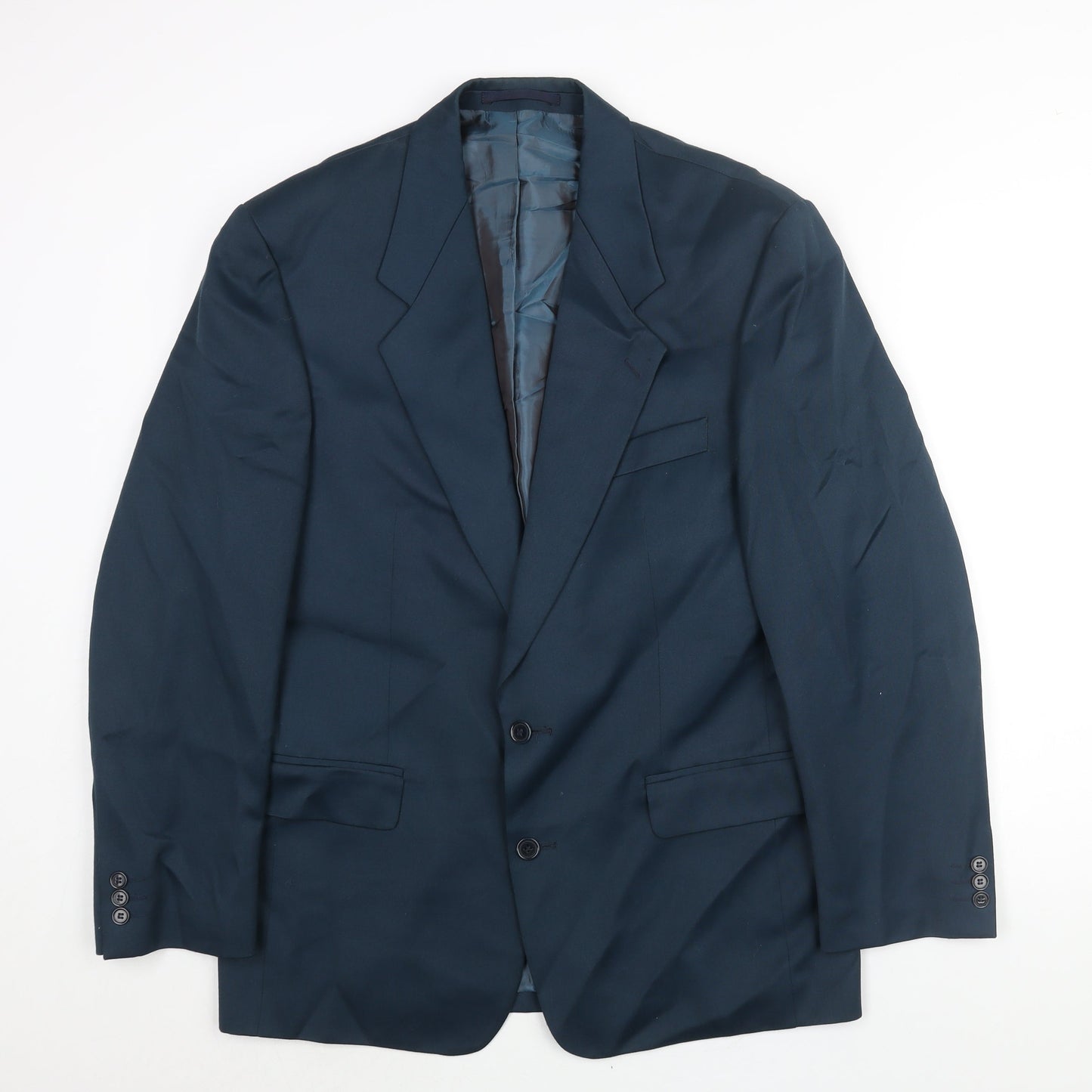 Mens UK Size 40 REMUS Regular Blue Suit Jacket