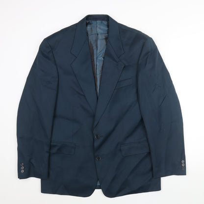 Mens UK Size 40 REMUS Regular Blue Suit Jacket