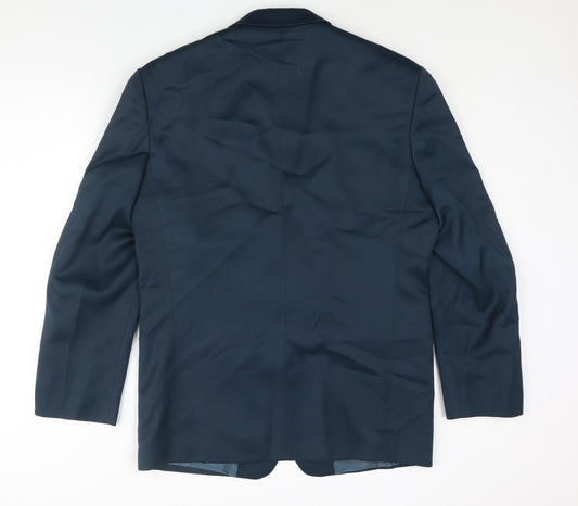 Mens UK Size 40 REMUS Regular Blue Suit Jacket