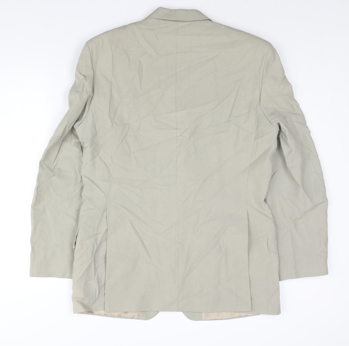 Mens UK Size 38 NEXT Regular Beige Suit Jacket