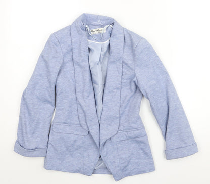Womens UK Size 4 Miss Selfridge Blue Jacket