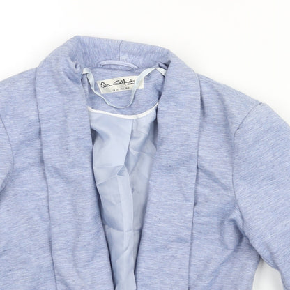 Womens UK Size 4 Miss Selfridge Blue Jacket