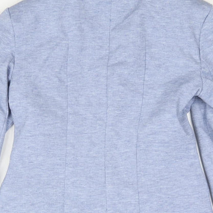 Womens UK Size 4 Miss Selfridge Blue Jacket