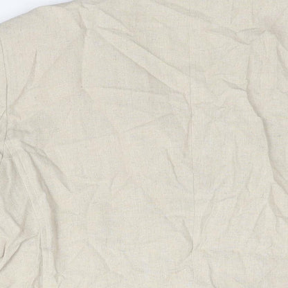 Damart Womens Beige Jacket Size 18 Button