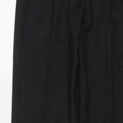 PRADA Mens Grey Polyester Trousers Size 32 in L32 in Regular Zip