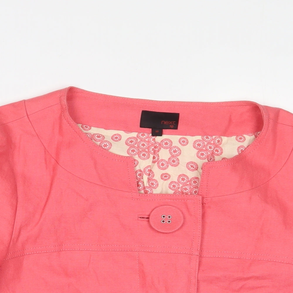 Womens UK Size 16 NEXT Pink Jacket