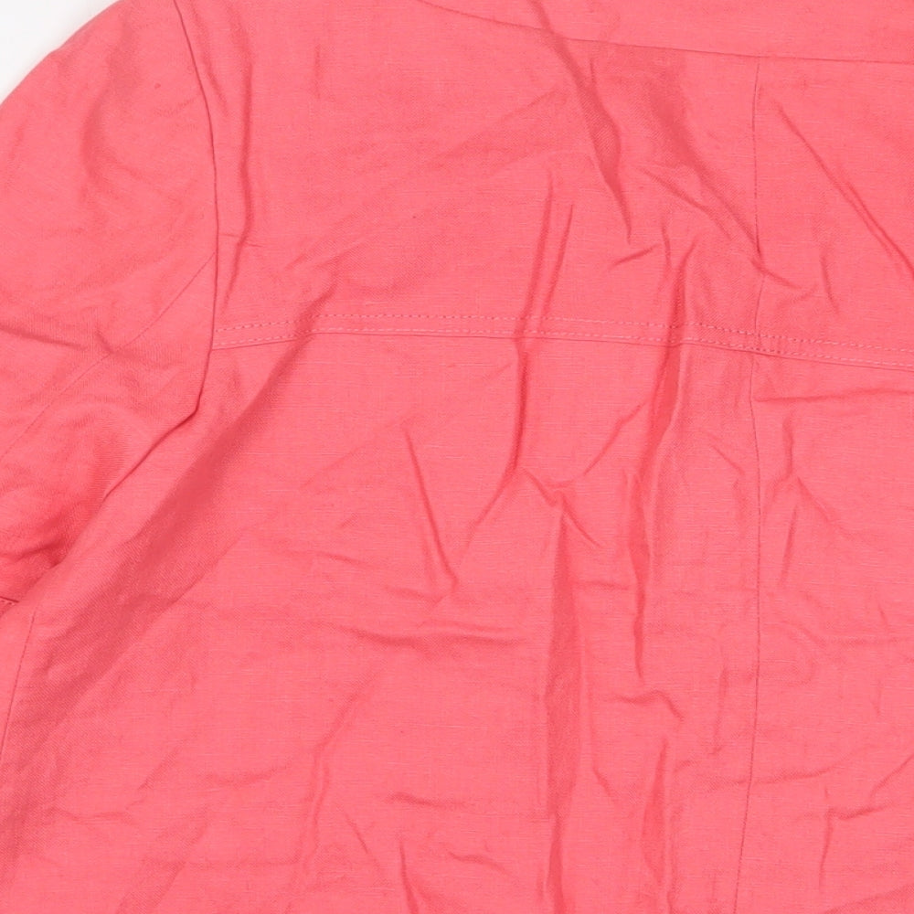 Womens UK Size 16 NEXT Pink Jacket