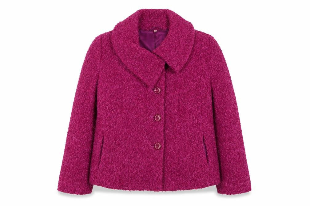 Womens UK Size 14 EWM Purple Jacket