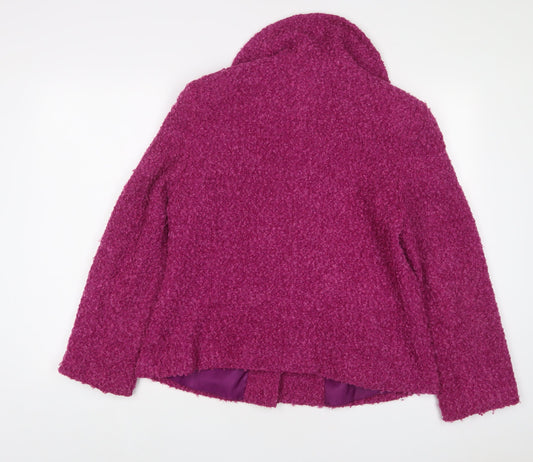 Womens UK Size 14 EWM Purple Jacket