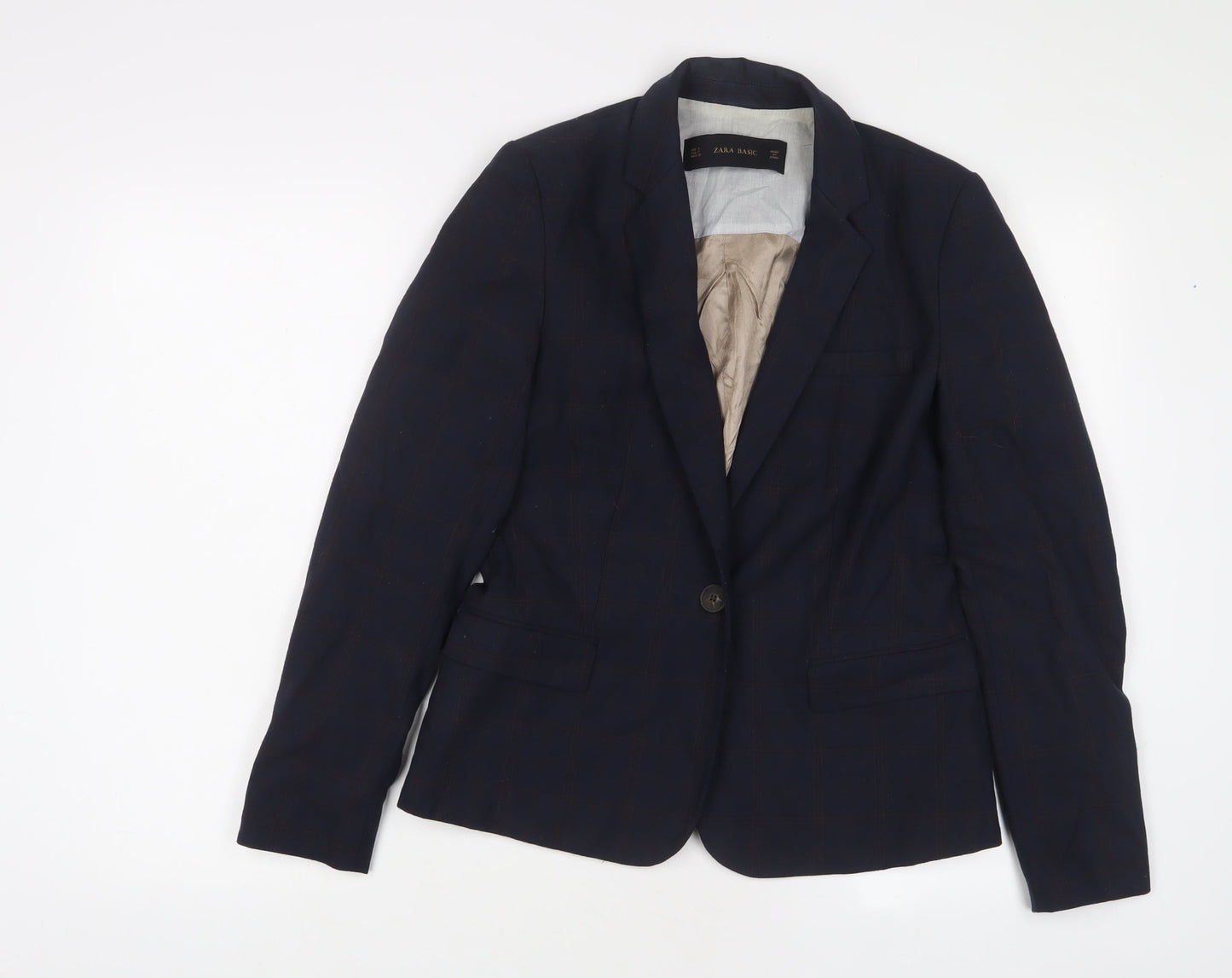 Womens UK Size S Zara Blue Jacket