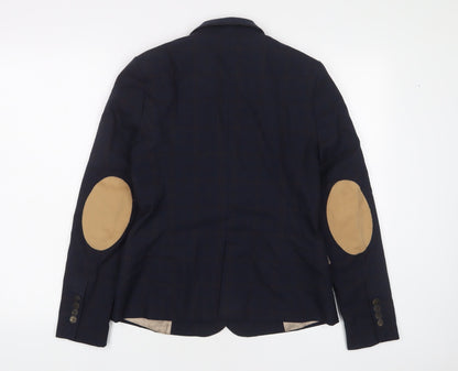 Womens UK Size S Zara Blue Jacket