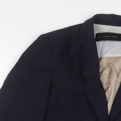 Womens UK Size S Zara Blue Jacket
