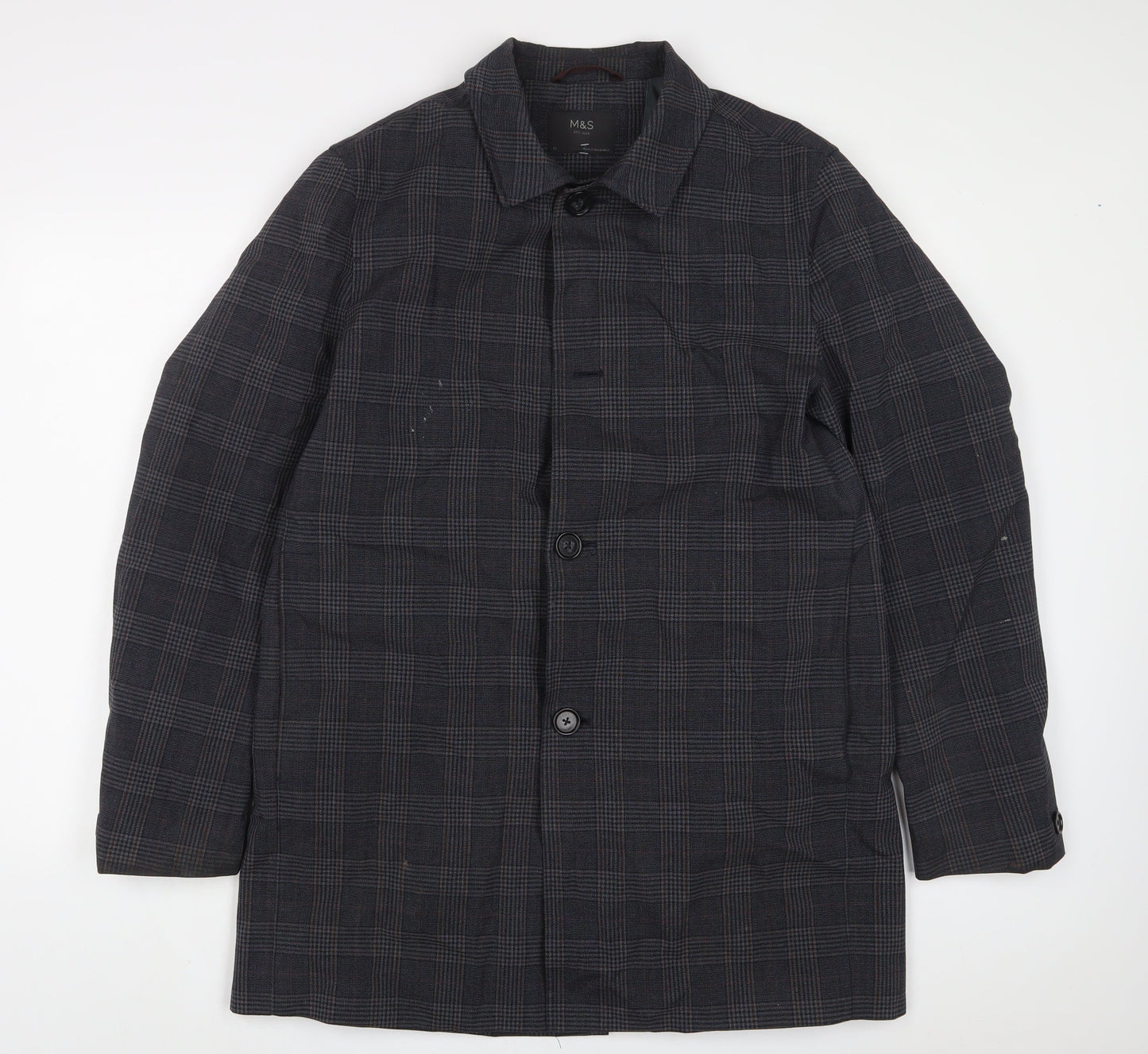 Mens UK Size M Marks and Spencer Grey Jacket