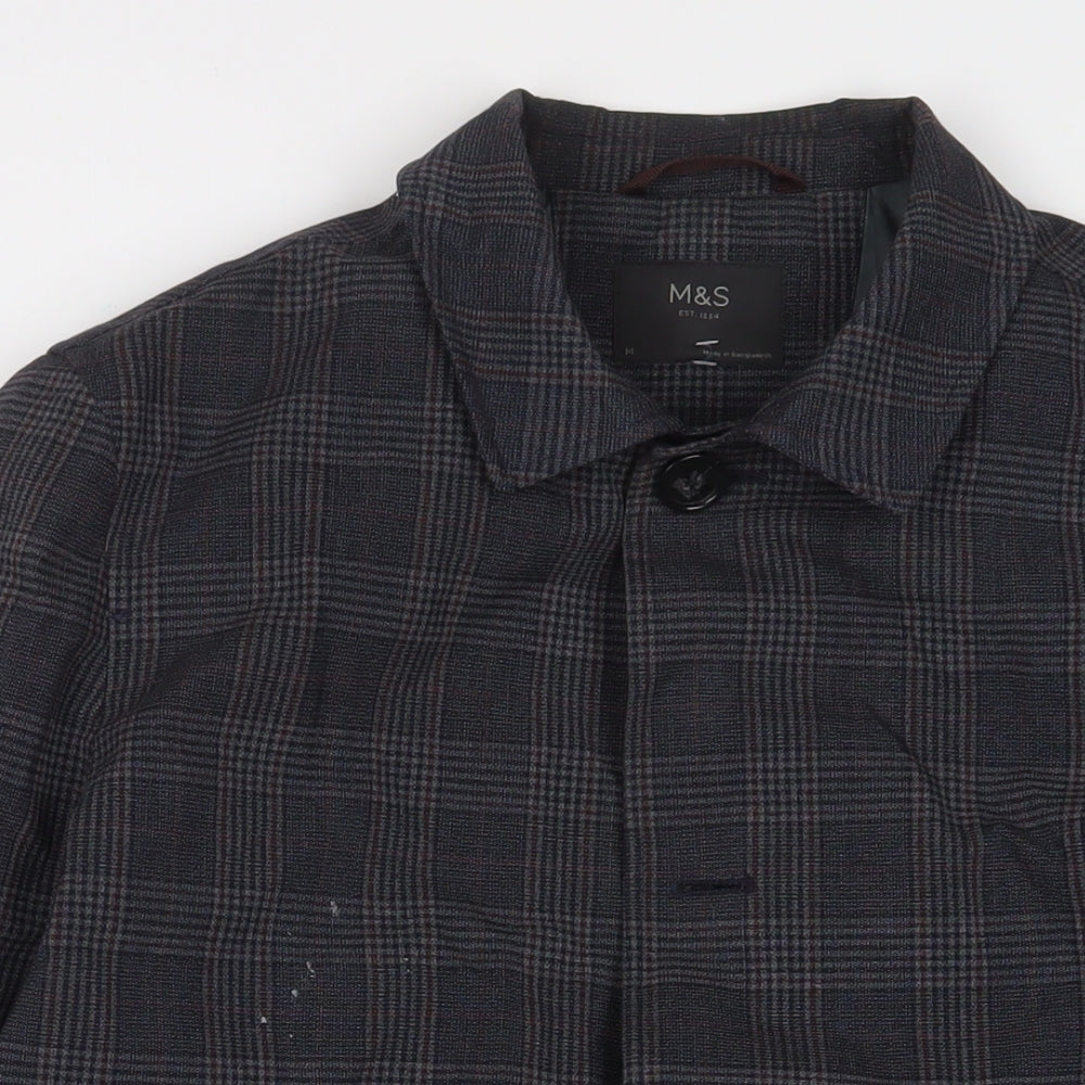 Mens UK Size M Marks and Spencer Grey Jacket
