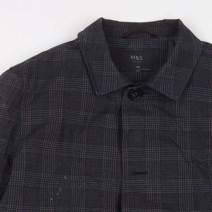 Mens UK Size M Marks and Spencer Grey Jacket