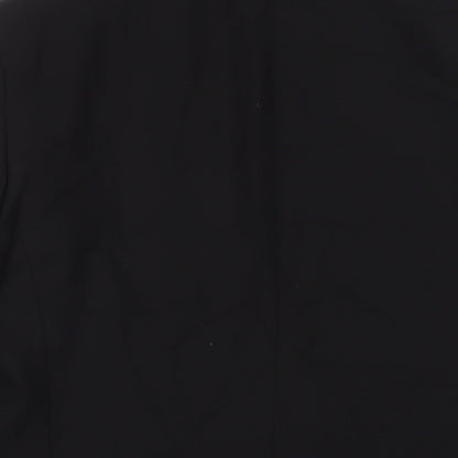 issimo Mens Black Wool Jacket Suit Jacket Size 42 Regular