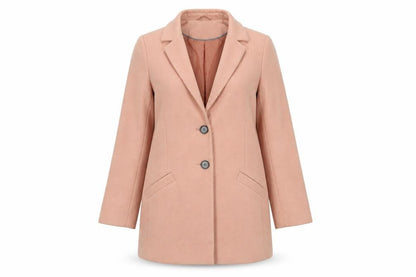Womens UK Size 10 ASOS Pink Overcoat