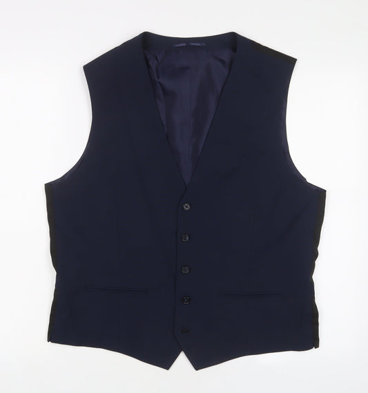 Mens UK Size 42 Ventura Regular Blue Suit Jacket