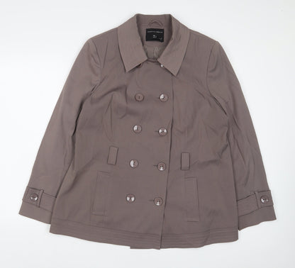 Womens UK Size 18 Dorothy Perkins Brown Jacket