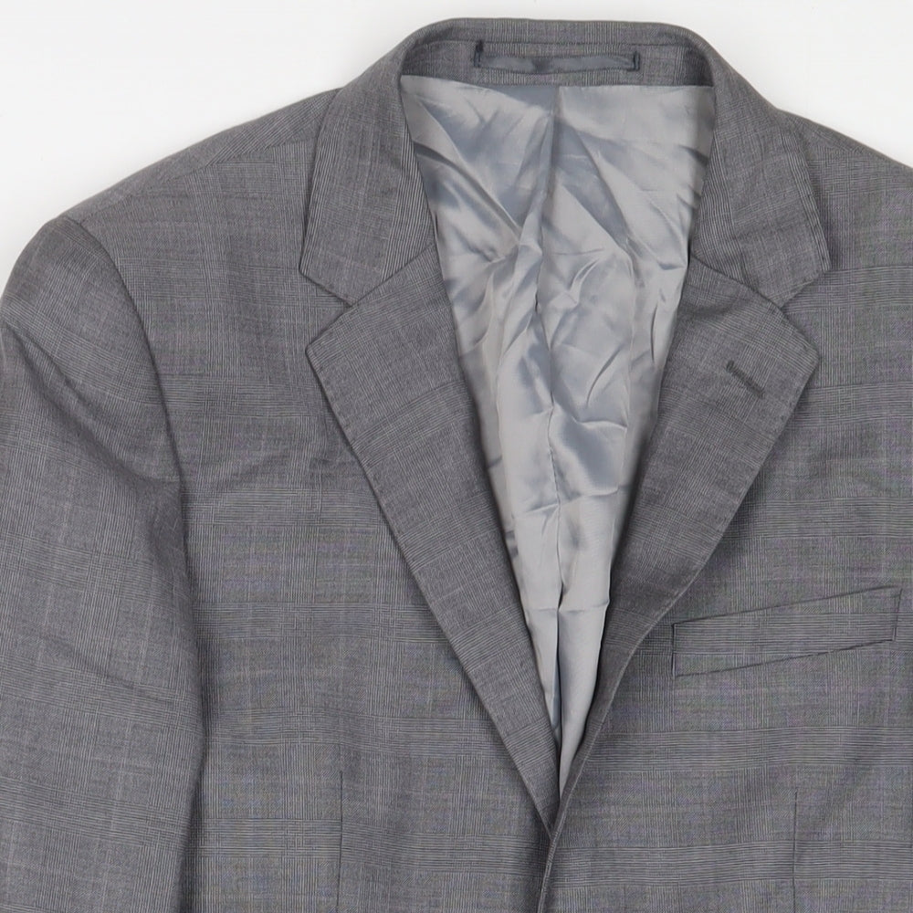 Mens UK Size 38 John Lewis Regular Grey Suit Jacket