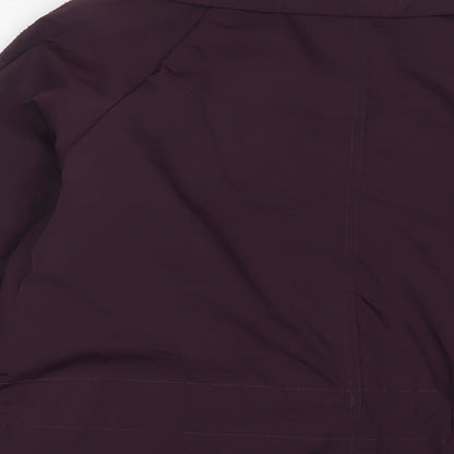 Autograph Womens Purple Jacket Size 12 Zip