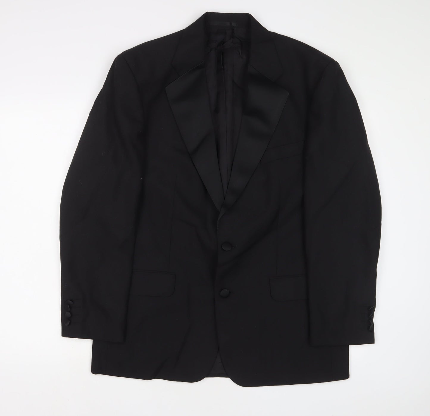 Mens UK Size 42 Mr Harry Regular Black Suit Jacket