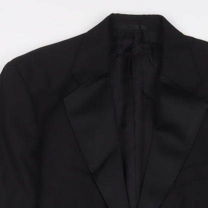 Mens UK Size 42 Mr Harry Regular Black Suit Jacket