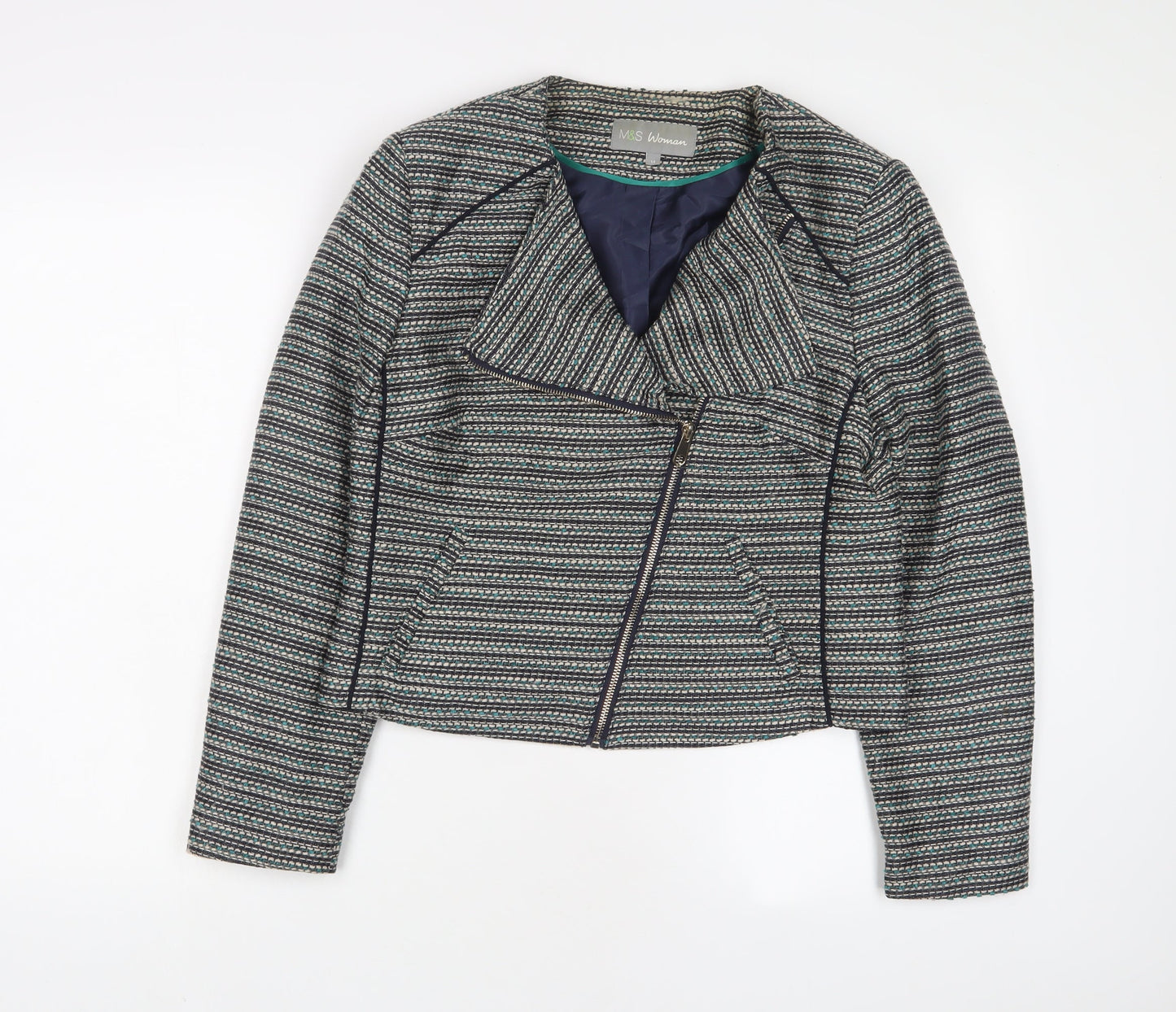 Womens UK Size 14 Marks and Spencer Grey Jacket