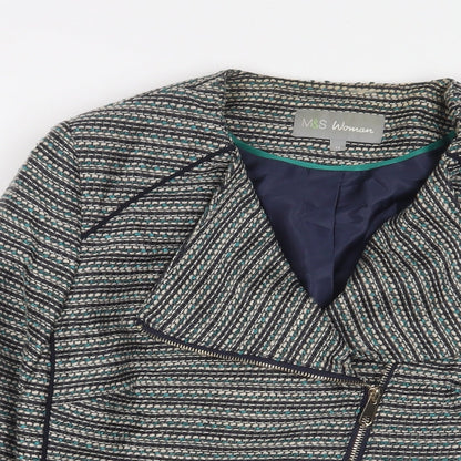 Womens UK Size 14 Marks and Spencer Grey Jacket