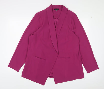 Torrid Womens Purple Jacket Blazer Size M - Open