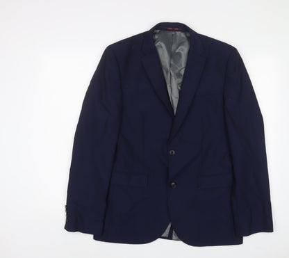 Mens UK Size 40 NEXT Regular Blue Suit Jacket