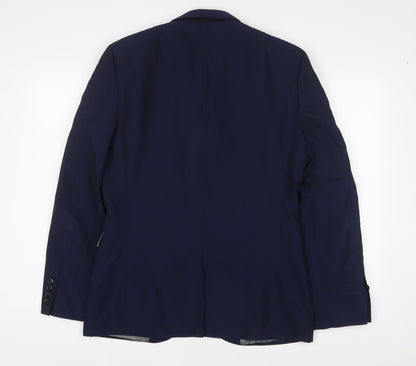 Mens UK Size 40 NEXT Regular Blue Suit Jacket