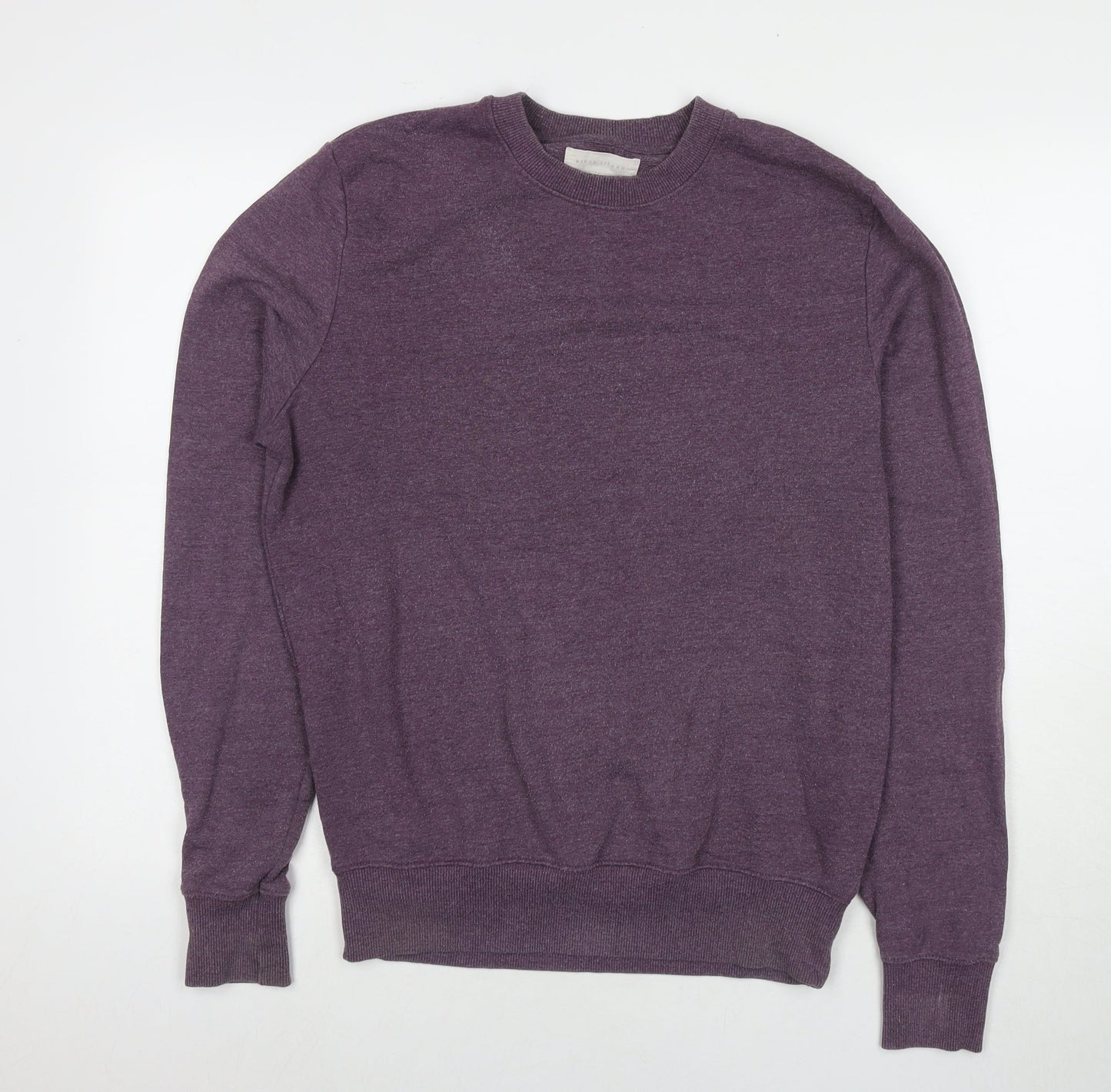 Mens UK Size M River Island Purple Pullover Hoodie