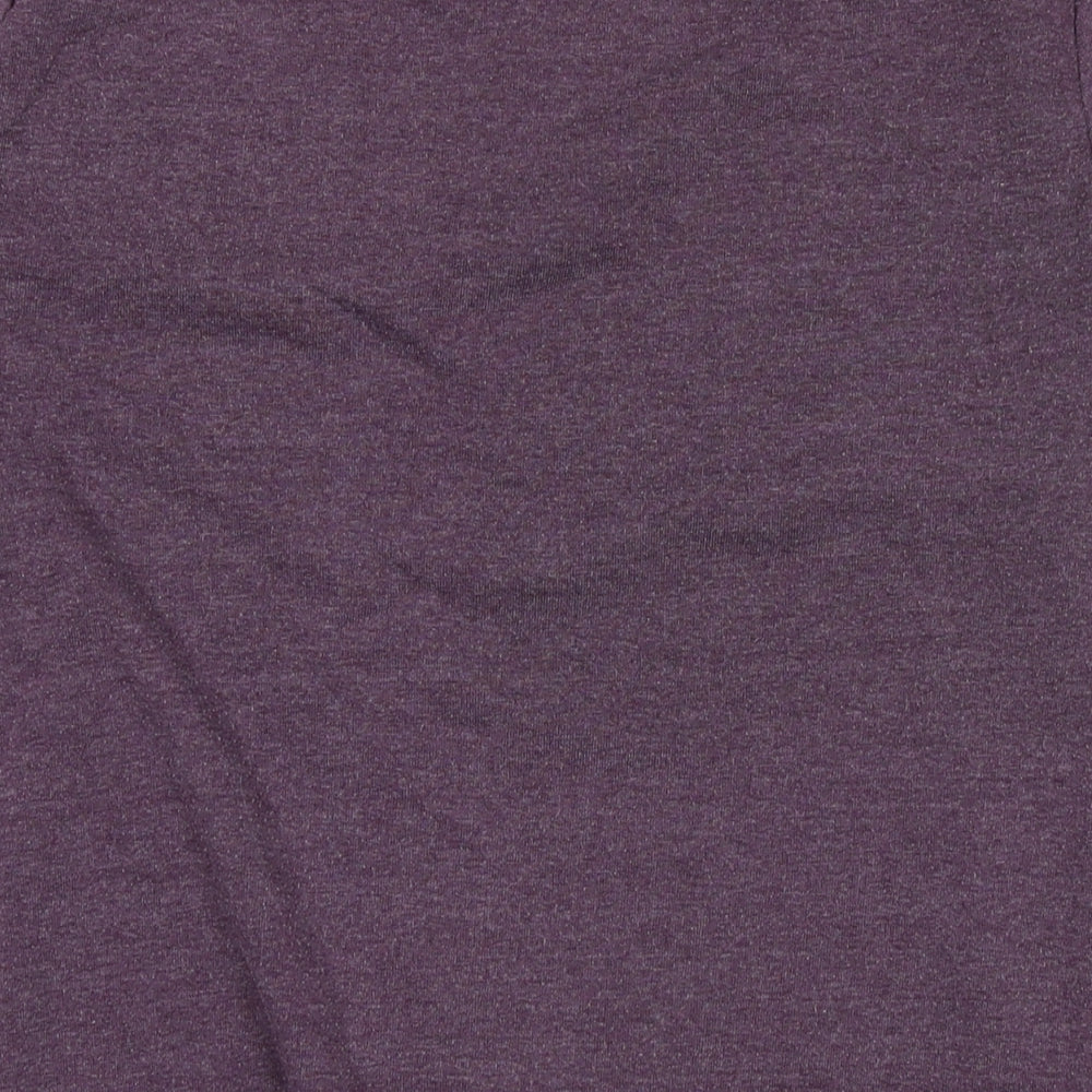 Mens UK Size M River Island Purple Pullover Hoodie